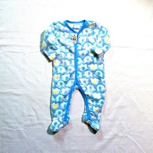 NWT! Baby’s Blue/White Button-Up “Onesie” Size3-6M by DuckDuckGoose